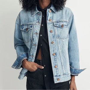 Madewell oversized Jean jacket